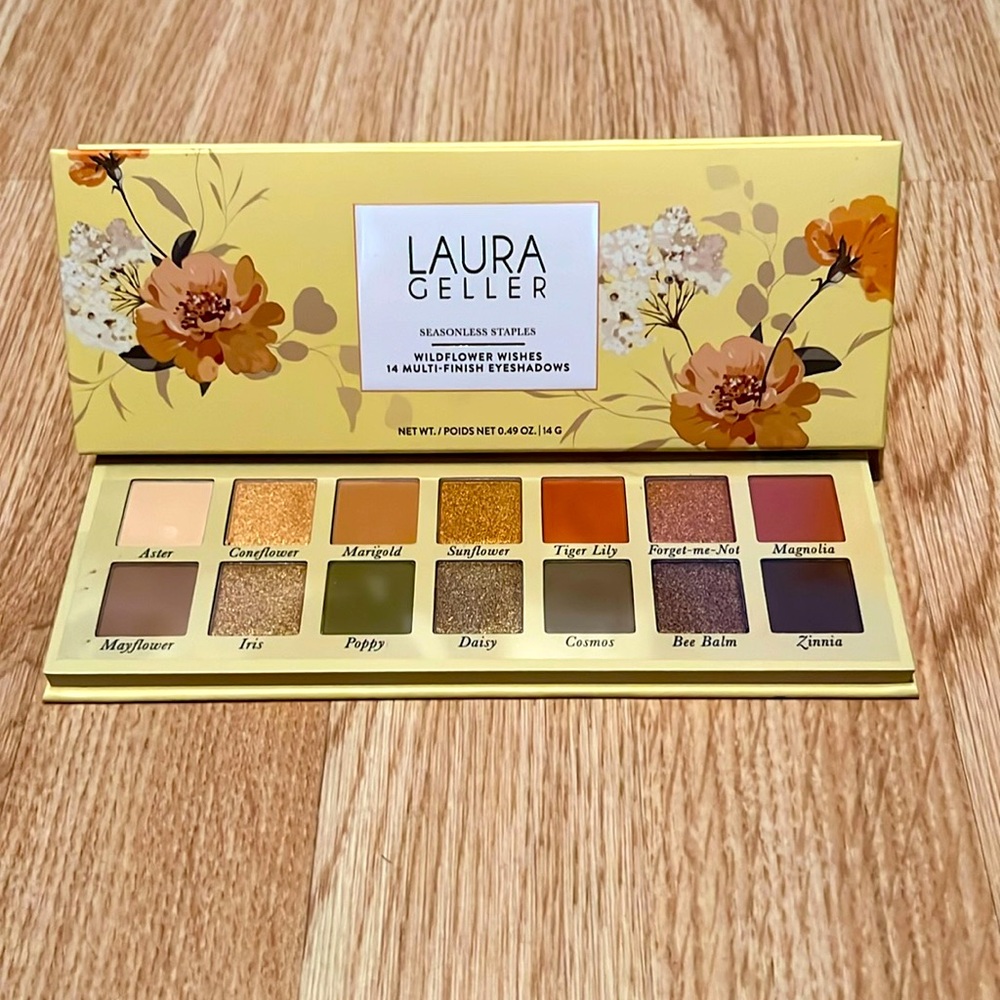 Laura Gellar Seasonless Staples Wildflower Wishes 14 Multi-Finish Eyeshadows